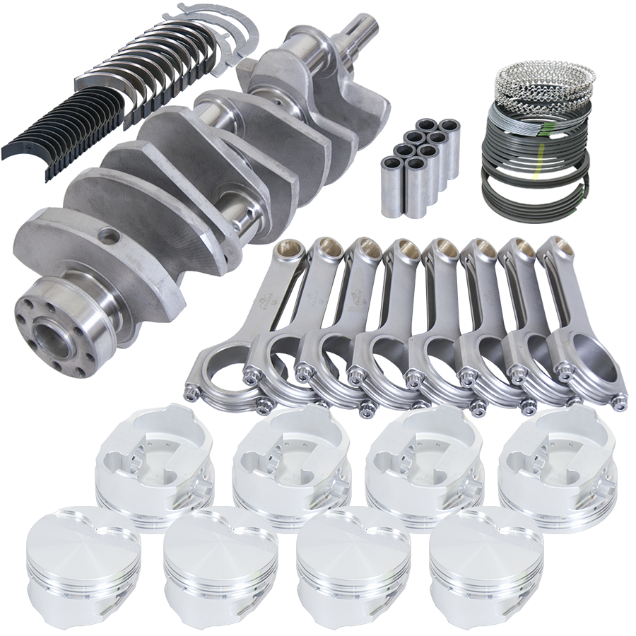 Eagle Ford 4.6L 2 Valve Windsor Block Competition Rotating Assembly Kit - 5.950in H-Beam Stndrd Bore - 14404W000 - front view