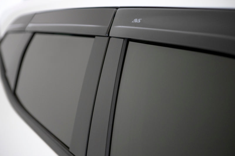 AVS 07-18 Jeep Wrangler (2 Door Only) Ventvisor Low Profile Window Deflectors 2pc - Matte Black - 772020