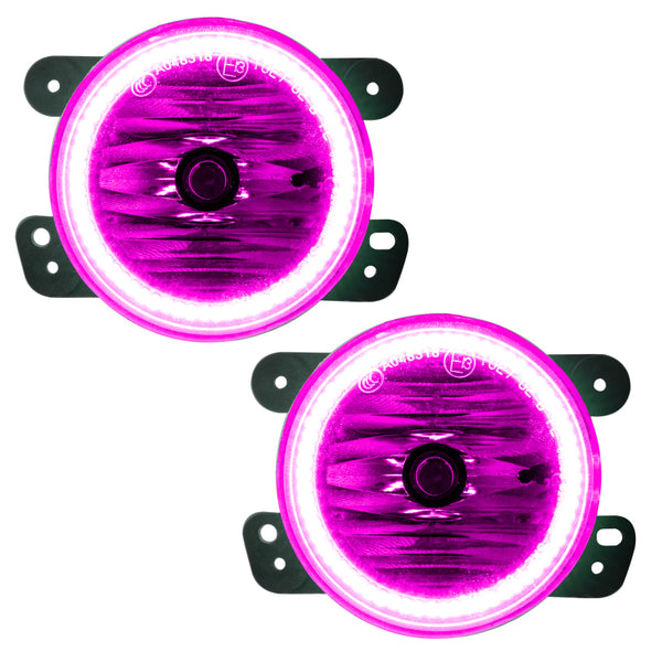 Oracle Lighting 11-13 Jeep Grand Cherokee Pre-Assembled LED Halo Fog Lights -Pink - 7742-009 for 2011-2013 Jeep Grand Cheroke