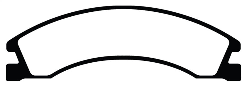 EBC 08+ Ford Econoline E150 4.6 Yellowstuff Rear Brake Pads - DP43005R