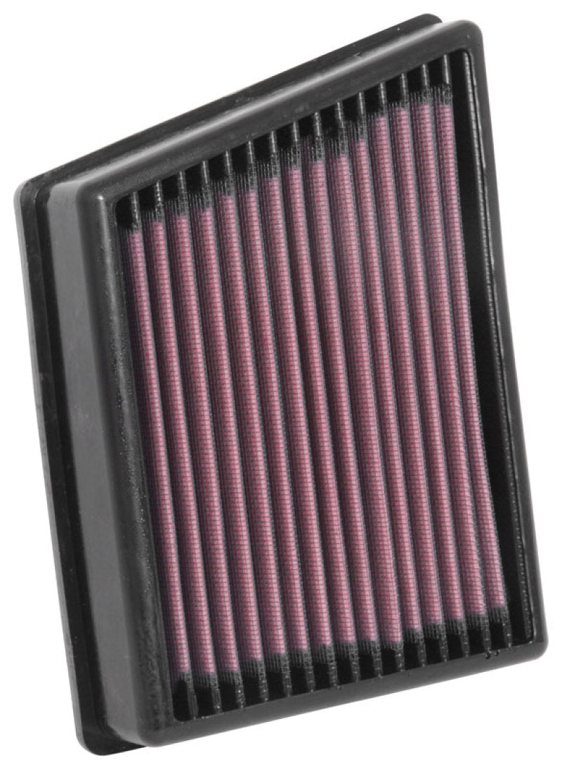 K&N 17-18 Ford Fiesta VII L4-1.0L F/I Drop In Air Filter - 33-3117 for 2018-2022 Ford EcoSport - front view