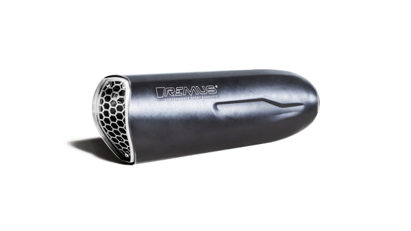 Remus 2020 BMW F 900 R / BMW F / 900 XR NXT Black Race Slip On w/Sound Insert - 94783 100765 by Remus