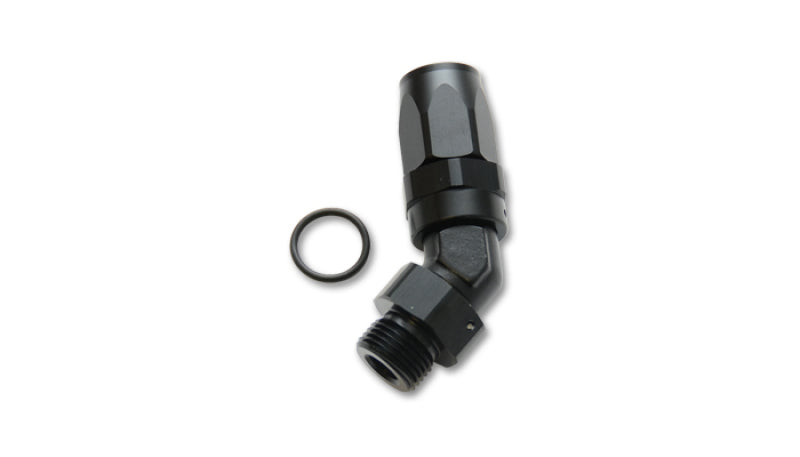 Vibrant Male -10AN 45 Degree Hose End Fitting - 1-1/6-12 Thread (12) - 24409