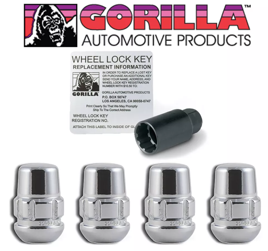 Gorilla Automotive - Ball Seat Car Dlr Lock 12-1.50 CHR - 38431XLB-K26
