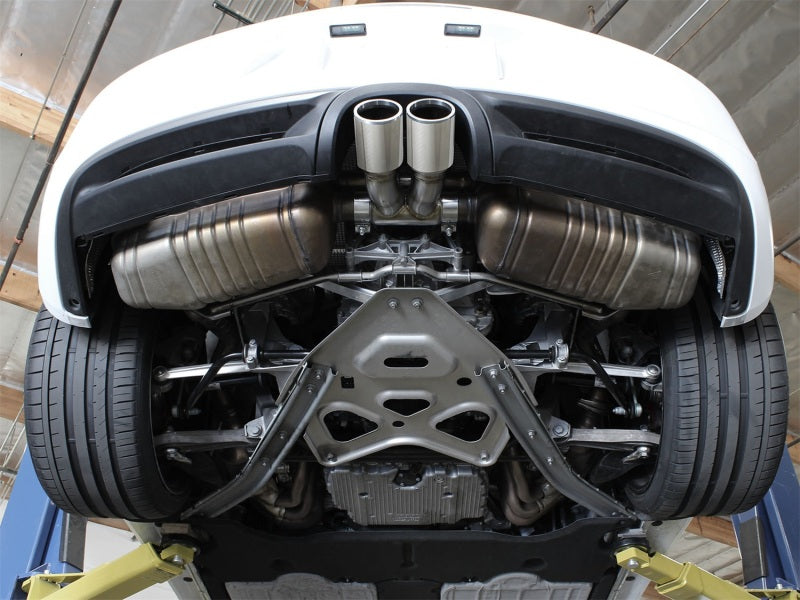 aFe Power 13-14 Porsche Cayman S / Boxster S Polish Exhaust Tip Upgrade - 49C36413-P