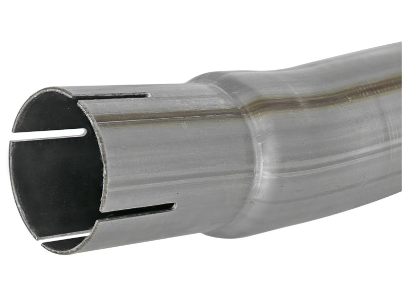 aFe Twisted Steel 2in Stainless Steel Loop Delete Down-Pipe 2018+ Jeep Wrangler (JL) V6 3.6L - 48-48024