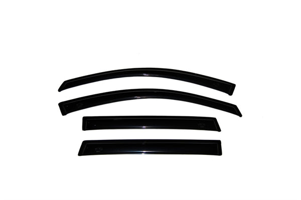 AVS 05-09 Buick Lacrosse Ventvisor Outside Mount Window Deflectors 4pc - Smoke - 94748 for 2005-2009 Buick LaCrosse - front v