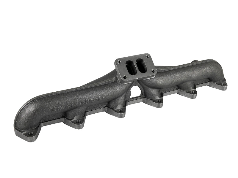 aFe Power BladeRunner Ported Ductile Iron Exhaust Manifold 94-98 Dodge Diesel Trucks L6-5.9L (td) - 46-40044-1