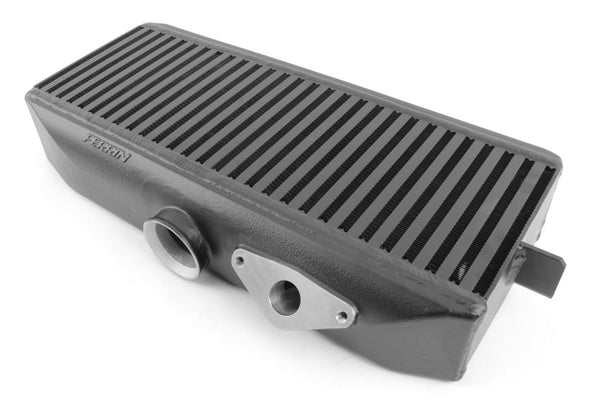 Perrin 08-21 Subaru STI Top Mount Intercooler (TMIC) - Black - PSP-ITR-302BK for 2008-2021 Subaru WRX STI - front view