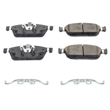 Clearance - Power Stop 15-18 Ford Focus ST Front Z17 Evolution Ceramic Brake Pads w/Hardware - 17-1771