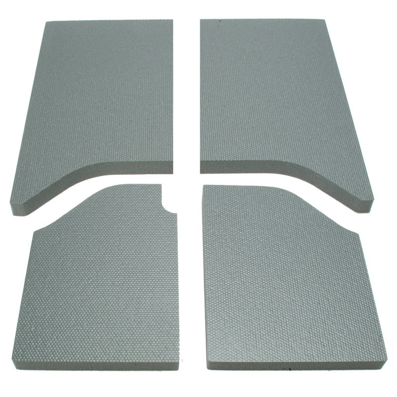 DEI 11-18 Jeep Wrangler JK 2-Door Boom Mat Headliner - 4 Piece - Gray - 50140