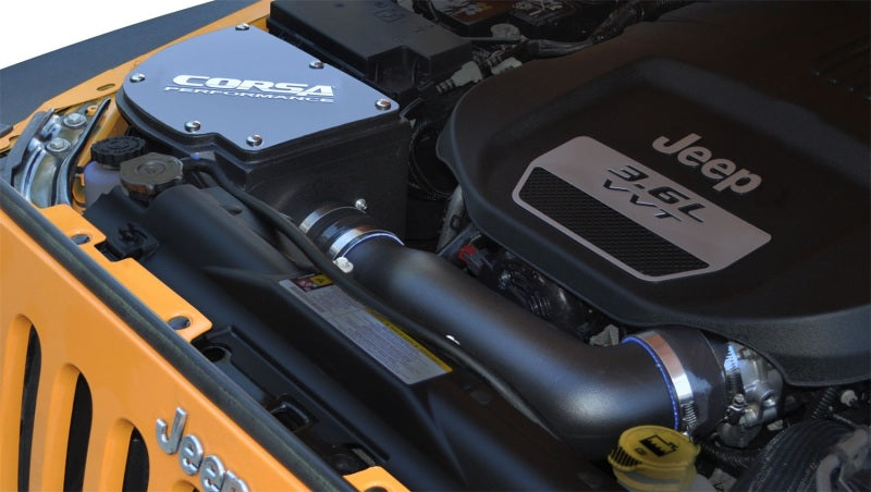 Corsa 12-13 Jeep Wrangler JK 3.6L V6 Air Intake - 44412