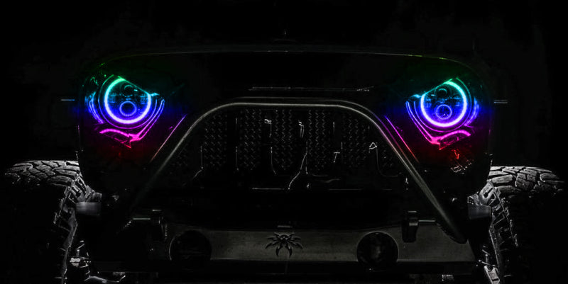 Oracle Jeep Wrangler JL/Gladiator JT 7in. High Powered LED Headlights (Pair) - Dynamic SEE WARRANTY - 5769J-332