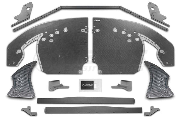 Verus - Front Splitter Kit - G80 BMW M3, G82 BMW M4 - A0654A for 2021-2025 BMW M3 - front view