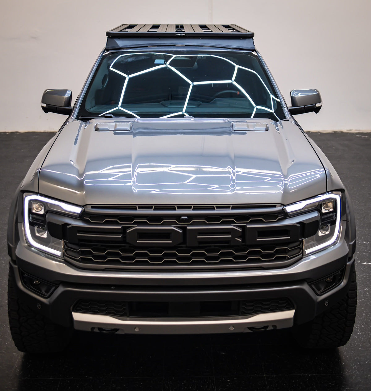 Rival 24-25 Ford Ranger / Ranger Raptor Aluminum Roof Rack - 2M.1802.1MB