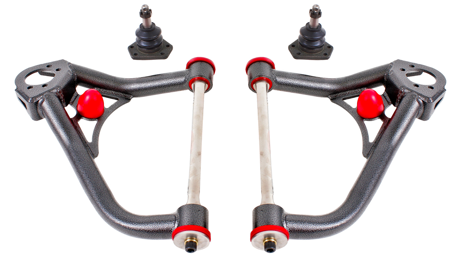 BMR 67-69 1st Gen F-Body Non-Adj. Upper A-Arms (Polyurethane) - Black Hammertone - AA005H