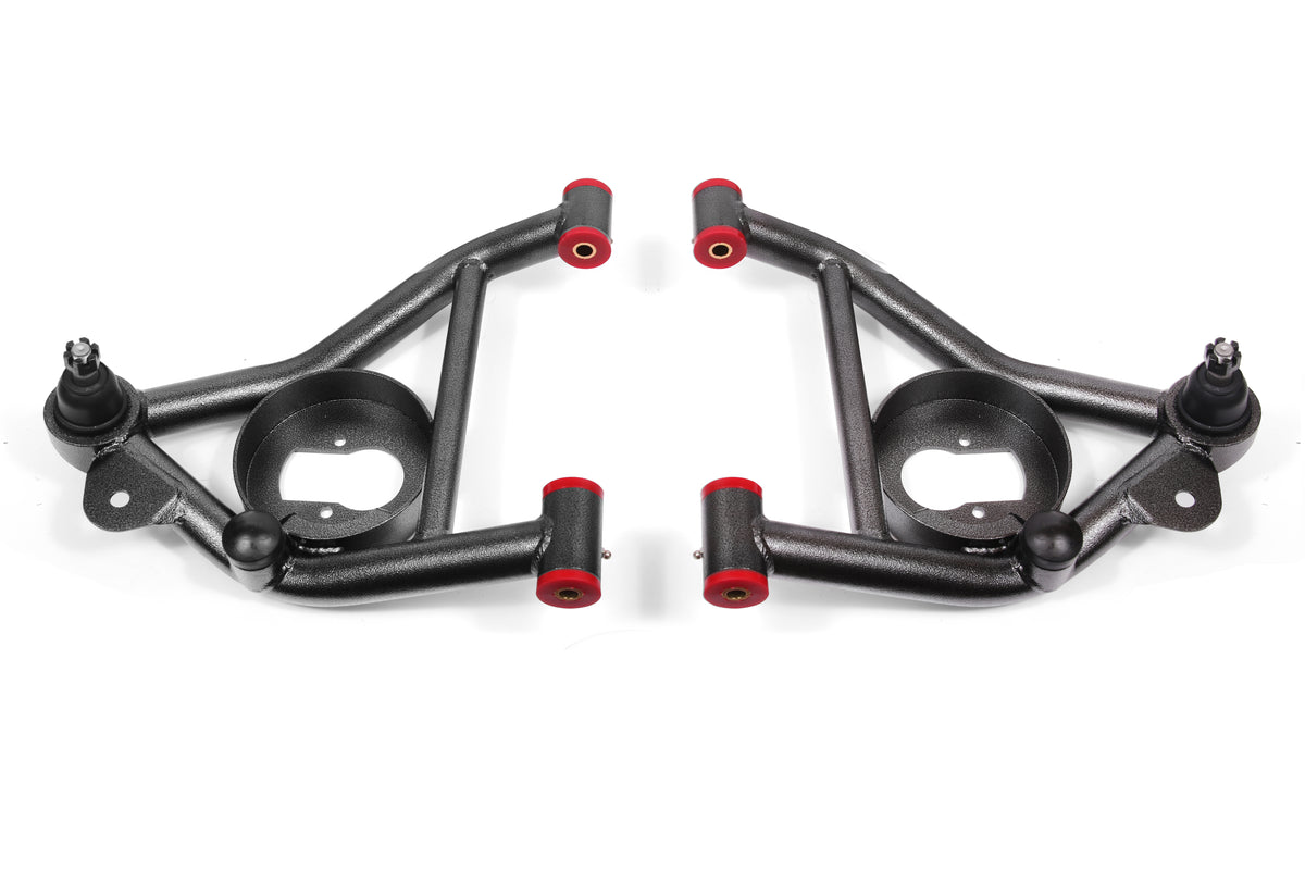 BMR 78-87 G-Body Non-Adj. Lower A-Arms (Polyurethane) - Black Hammertone - AA011H