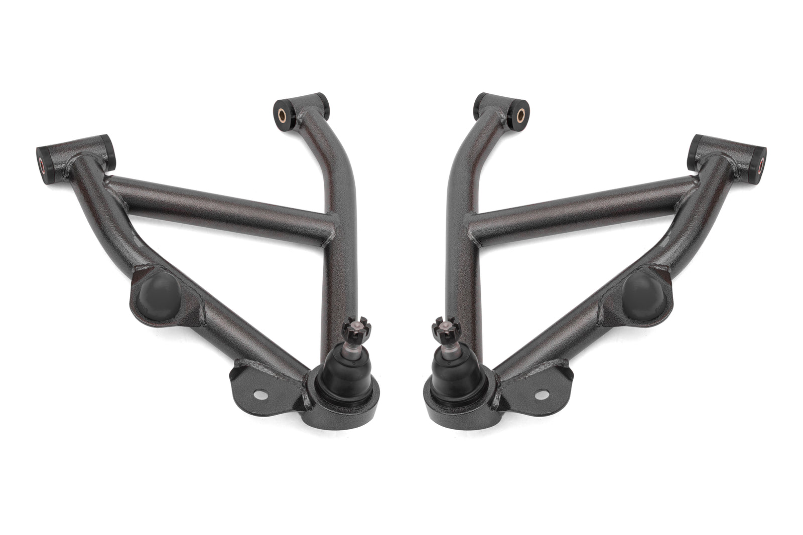 BMR 82-92 GM F-Body A-Arms Lower DOM Non-Adj Delrin Bushings Coilover - Black Hammertone - AAL333H