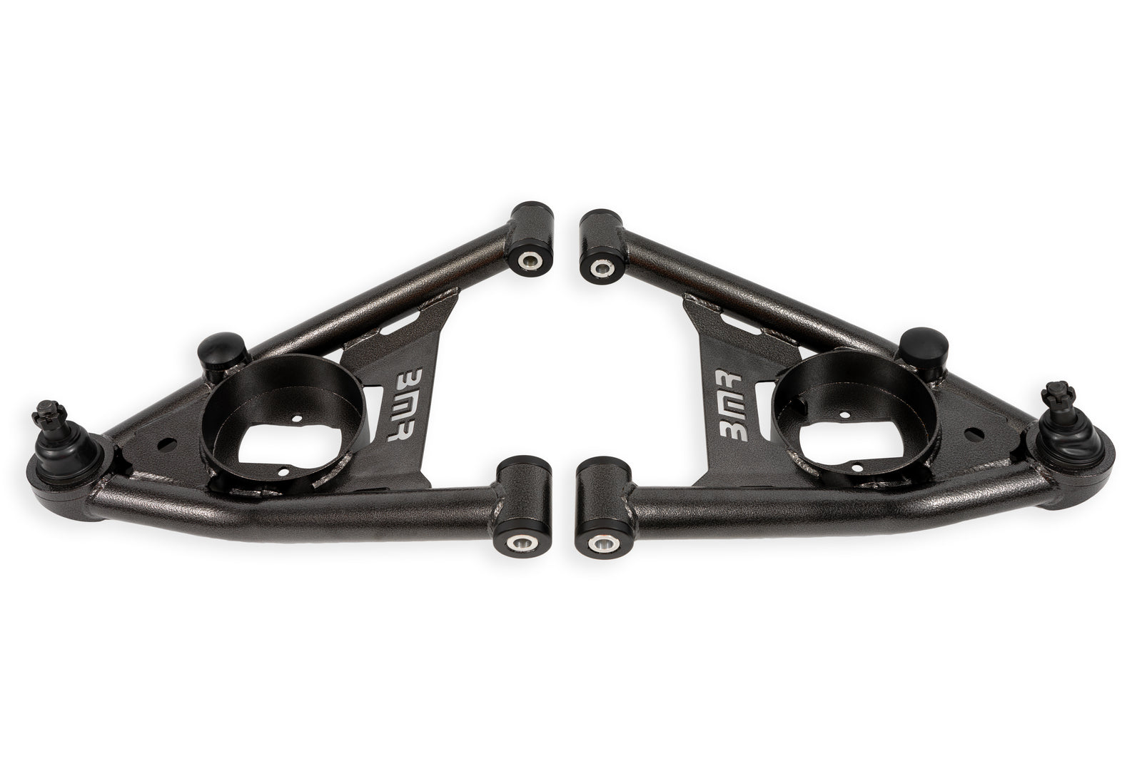 BMR 64-72 A-Body Non-Adj Lower A-Arms - Black Hammertone - AAL401H