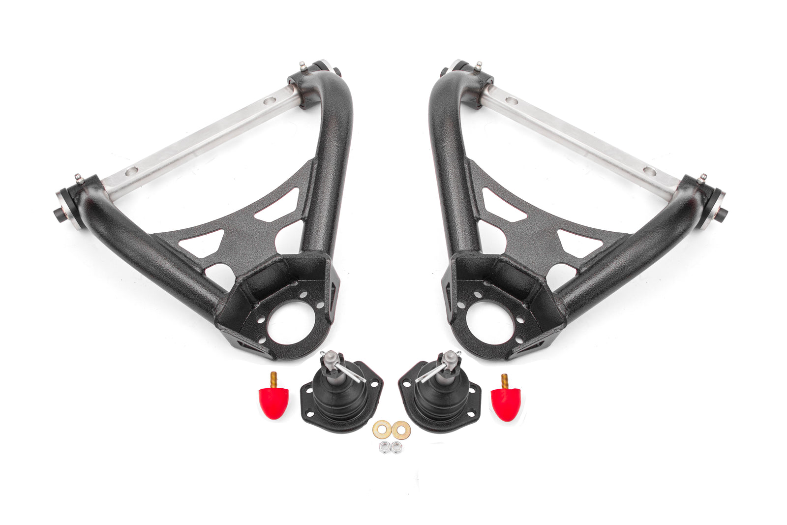 BMR 64-72 A-Body Non-Adj Upper A-Arms (Polyurethane) - Black Hammertone - AAU401H