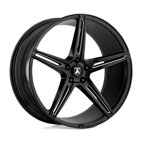 Asanti Black Abl-22 Alpha 5 22X10.5 BLANK +25MM Gloss Black Milled