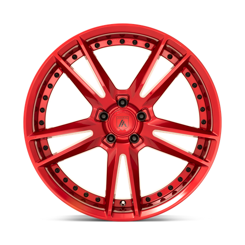 Asanti Black Abl-33 Reign 20X9 5X114.3 +35MM Candy Red