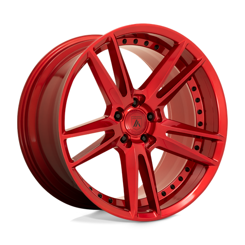 Asanti Black Abl-33 Reign 20X10.5 5X114.3 +38MM Candy Red
