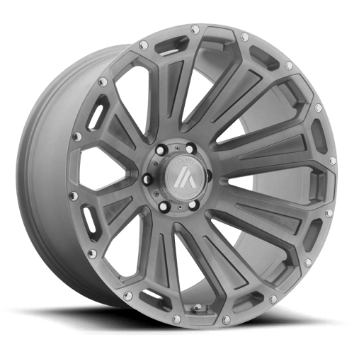 Asanti - AB813 20X10 8X180 Titanium-brushed -12