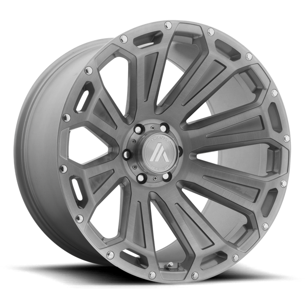 Asanti - AB813 20X10 8X180 Titanium-brushed -12