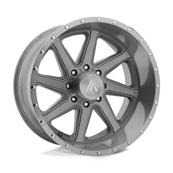 Asanti - AB814 20X10 6X5.5 Titanium-brush (R) -20