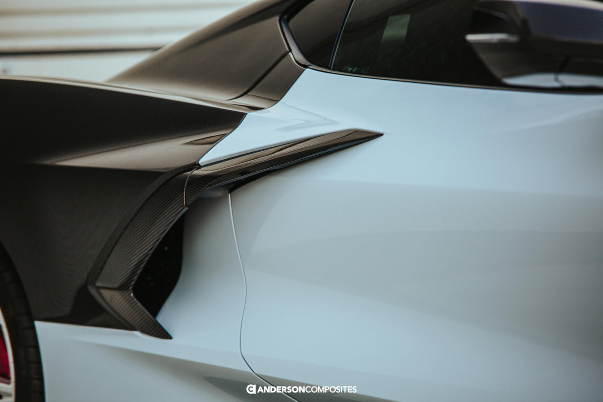 Anderson Composites 20-21 Chevrolet Corvette C8 Stingray Carbon Fiber Door Handle Cover - AC-DHC20CHC8