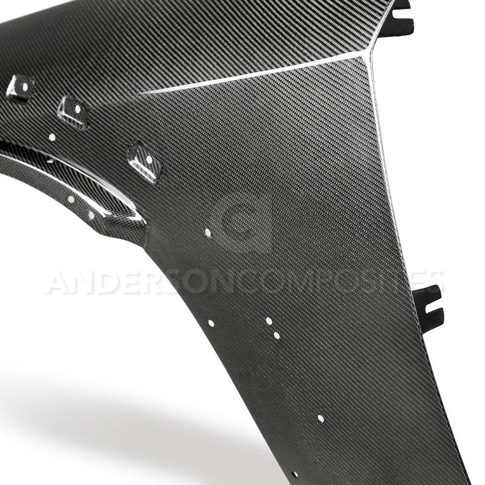 Anderson Composites 2018 Dodge Demon Carbon Fiber Front Fenders (Pair) - AC-FF18DGCHHC