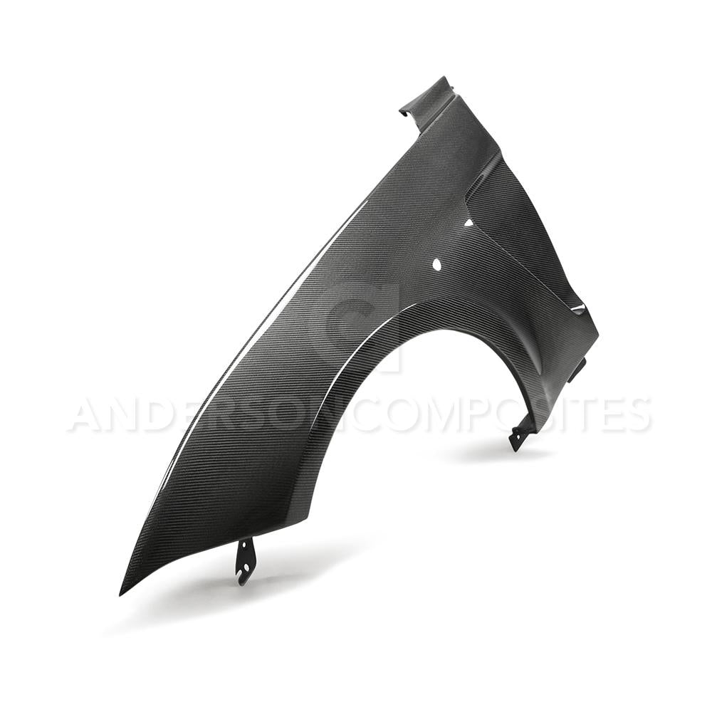Anderson Composites 2018 Ford Mustang GT350 Style Carbon Fiber Fenders (Pair) - AC-FF18FDMU-GR