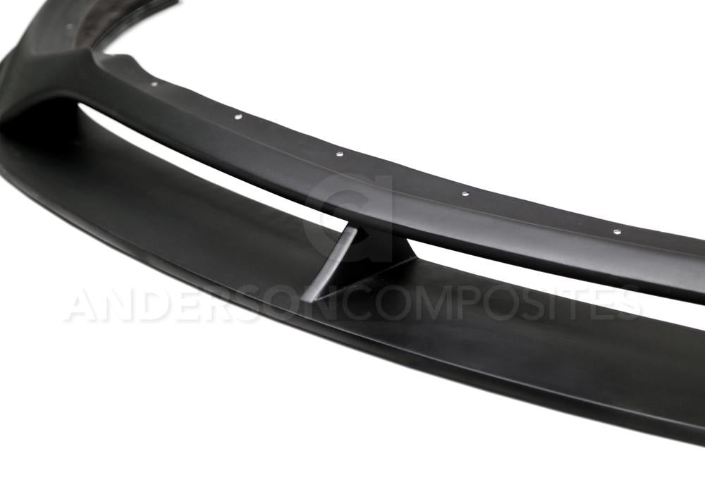 Anderson Composites 2015-2017 Ford Mustang Type-AR Style Front Chin Splitter Fiberglass - AC-FL15FDMU-AR-GF