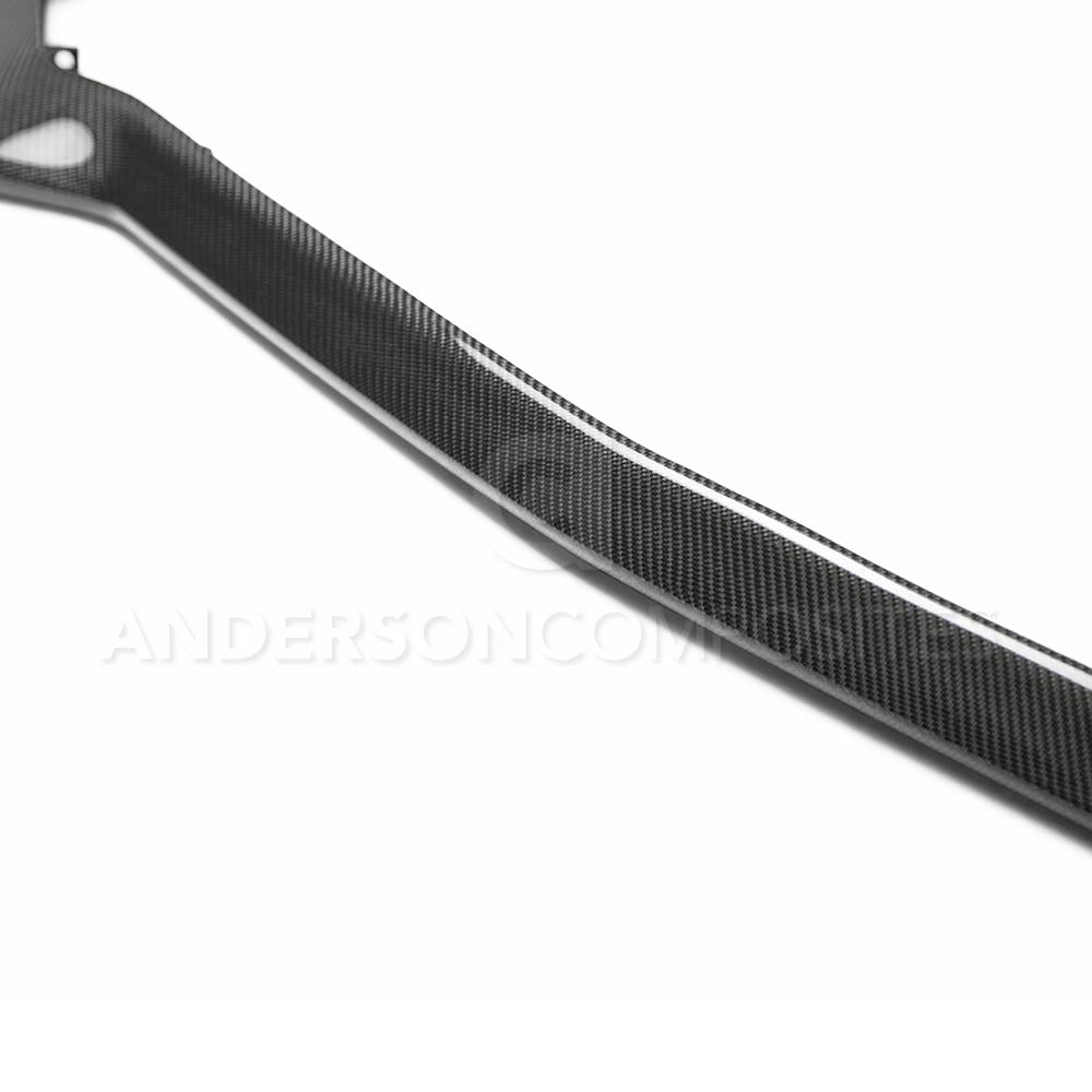 Anderson Composites 2018 Ford Mustang Type-OE Carbon Fiber Front Chin Splitter - AC-FL18FDMU-AO