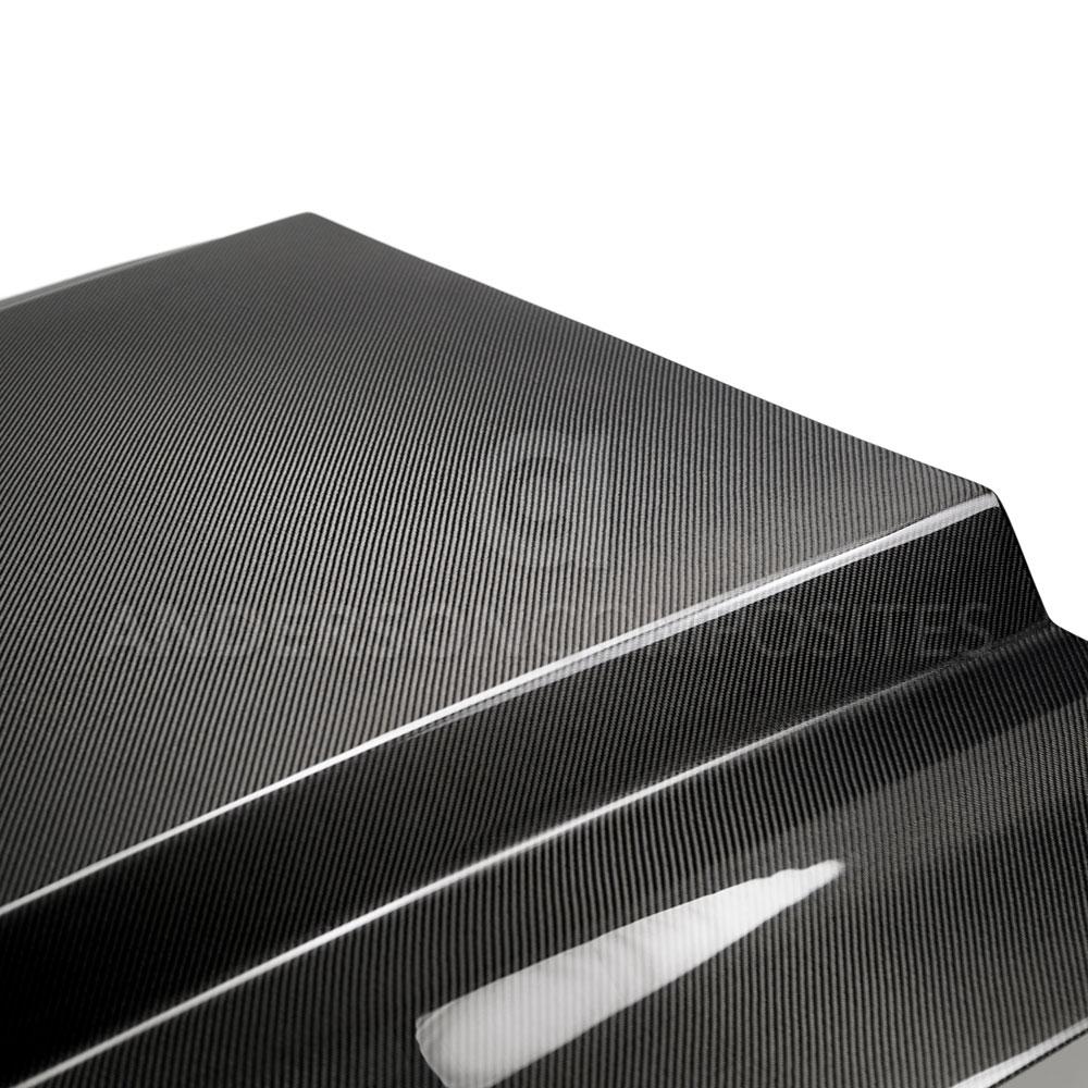 Anderson Composites 2013-2014 Ford Mustang Type-CJ Carbon Fiber Cowl Hood - AC-HD13FDMU-CJ