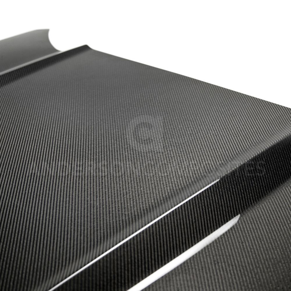 Anderson Composites 2015-2017 Ford Mustang Double Sided Carbon Fiber Type-OE Style Hood - AC-HD15FDMUGT-OE-DS