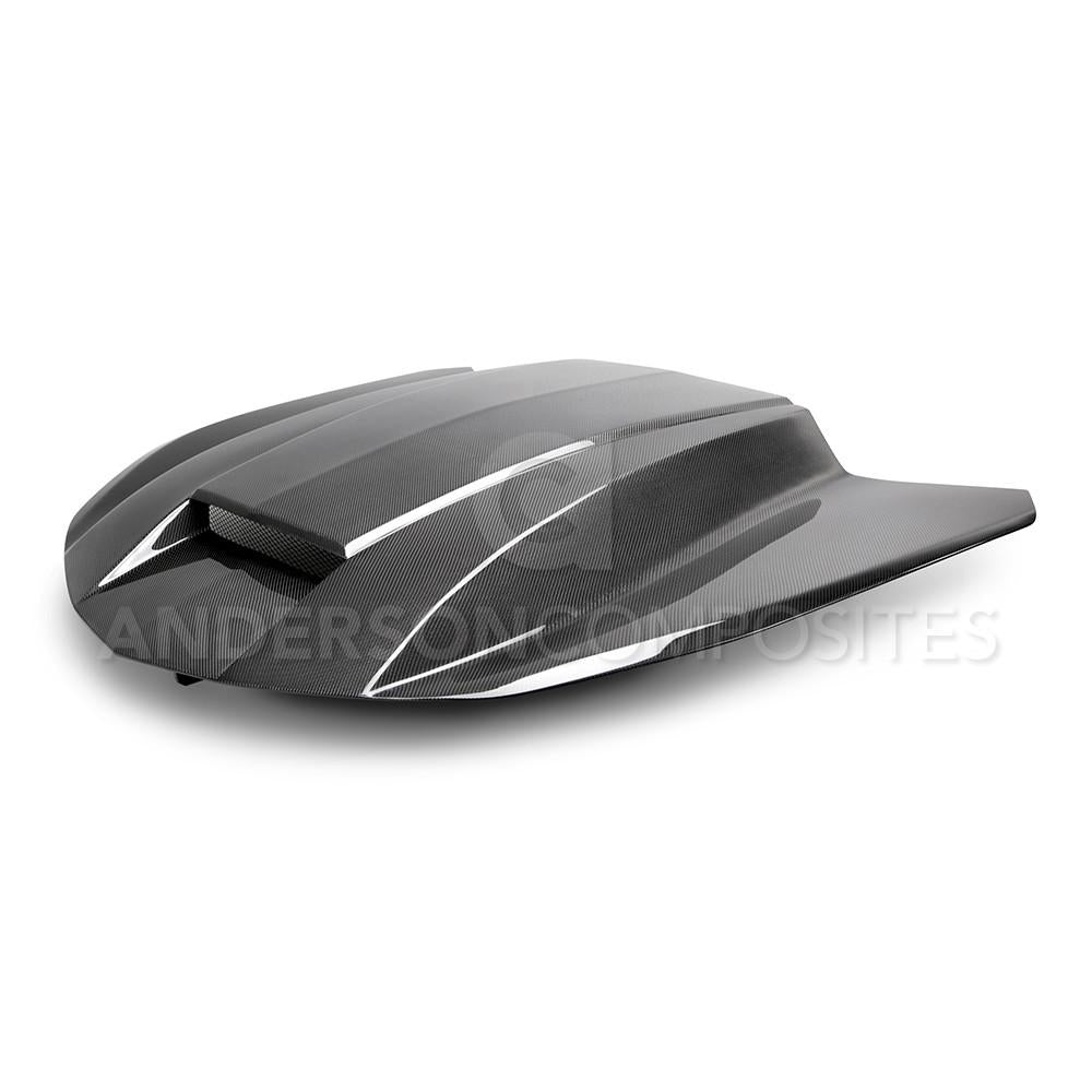 Anderson Composites 2016+ Chevy Camaro Carbon Fiber Double Sided Hood - AC-HD16CHCAM-CP-DS