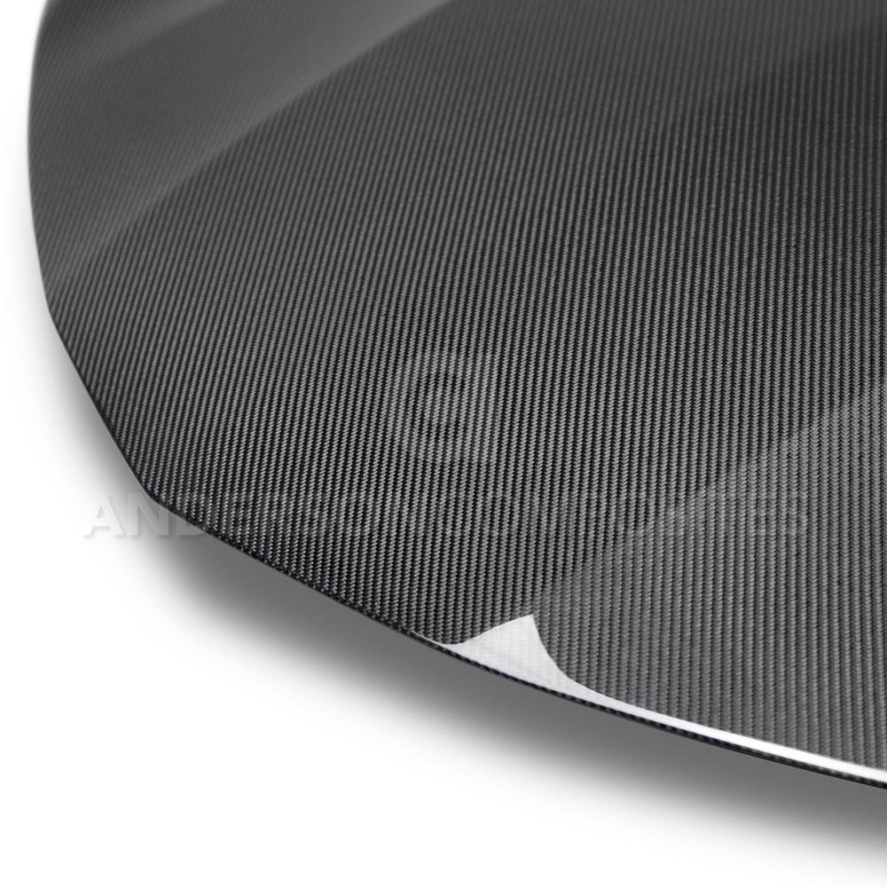 Anderson Composites 2016+ Chevy Camaro OE Style Carbon Fiber Hood - Non Vented - AC-HD16CHCAM-OE
