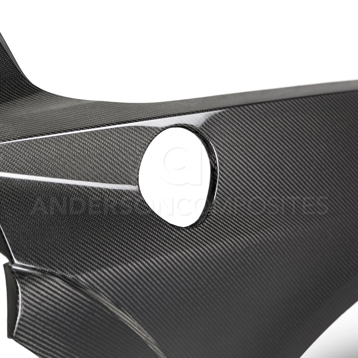 Anderson Composites 20-21 Chevrolet Corvette C8 Stingray Carbon Fiber Rear Fender - AC-RF20CHC8