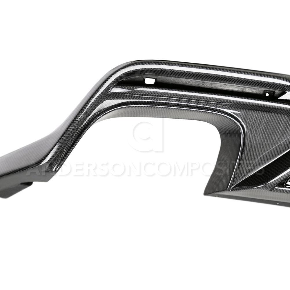 Anderson Composites 2020 Ford Mustang/Shelby GT500 Carbon Fiber Rear Diffuser - AC-RL20FDMU500