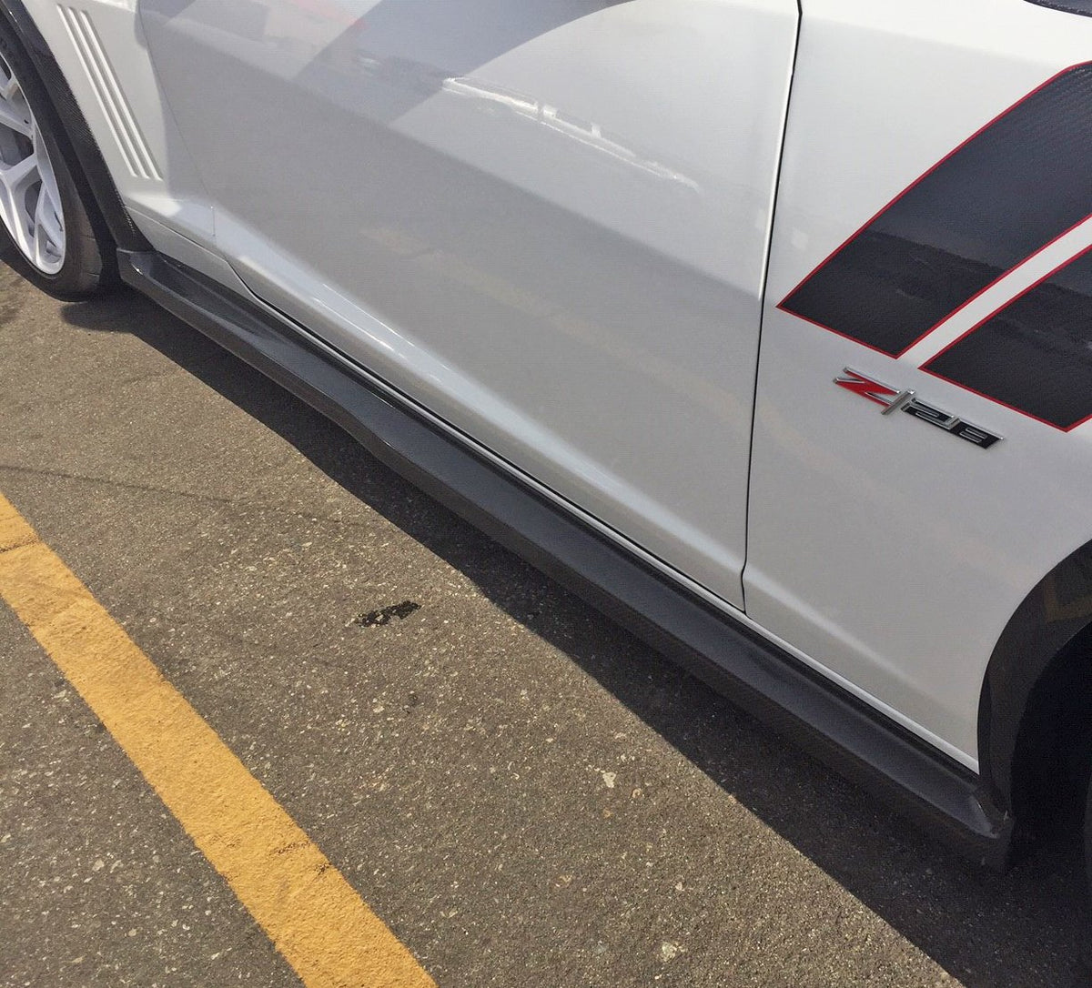 Anderson Composites 14-15 Chevrolet Camaro Type-Z28 Rockers - AC-SS14CHCAM-Z28