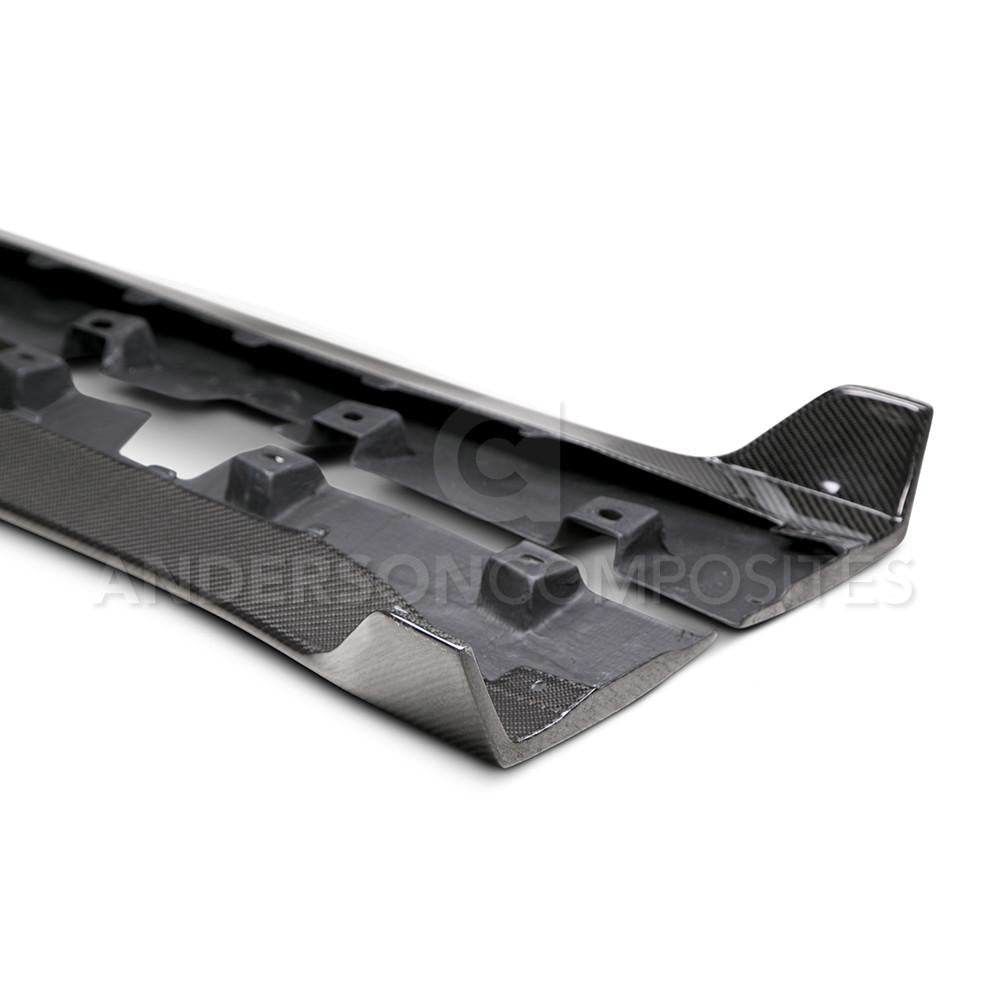 Anderson Composites 15-17 Ford Shelby GT350 Rocker Panel Splitter - AC-SS15MU350