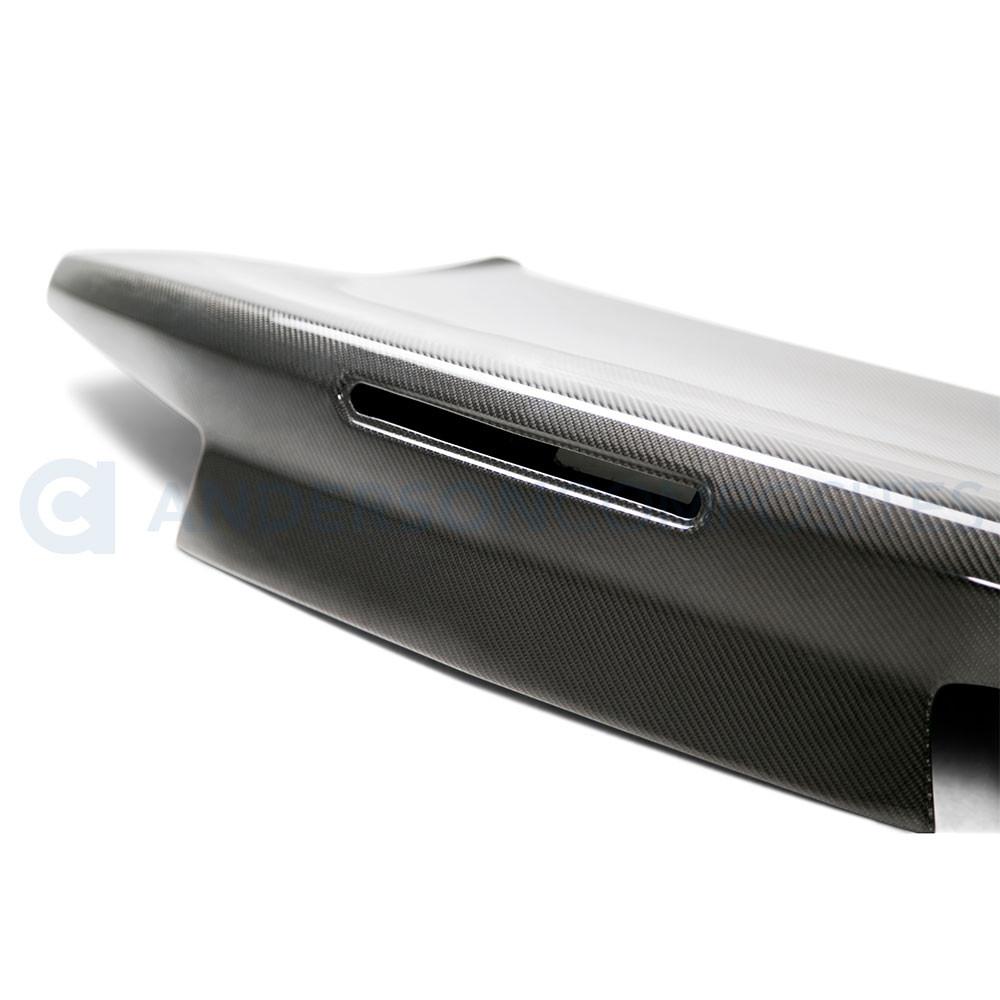 Anderson Composites 2016+ Chevy Camaro Double Sided Carbon Fiber Decklid - AC-TL16CHCAM-DS