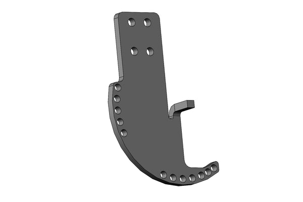 Addictive Desert Designs 2019+ GMC Sierra 1500/2500 Shutter Motor Bracket - AC4400901NA