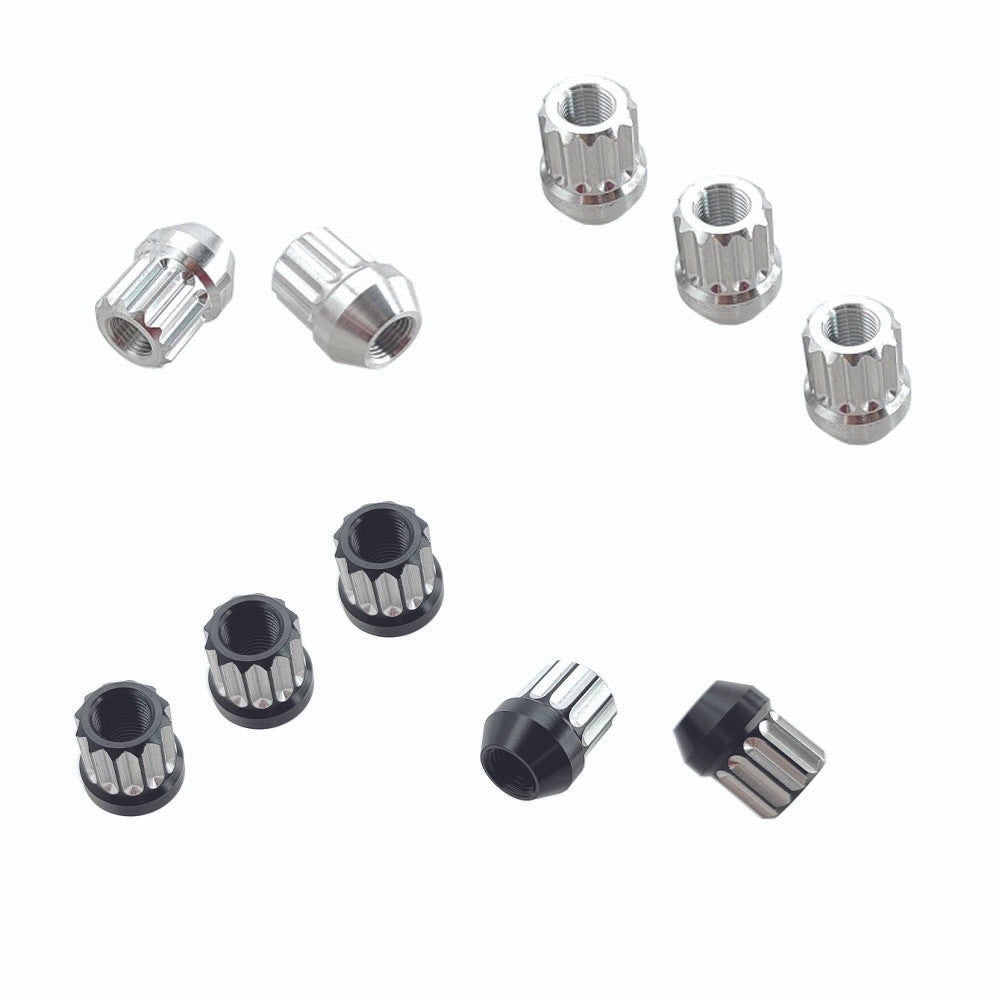 UPR - Pro-Series ™ 7075 Billet Aluminum Lug Nuts 1/2-20 Acorn 10pc - 3007-109 by UPR Products
