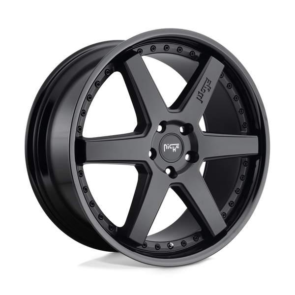 Niche M192 Altair 20X9 5X115 +18MM Gloss Black Matte Black