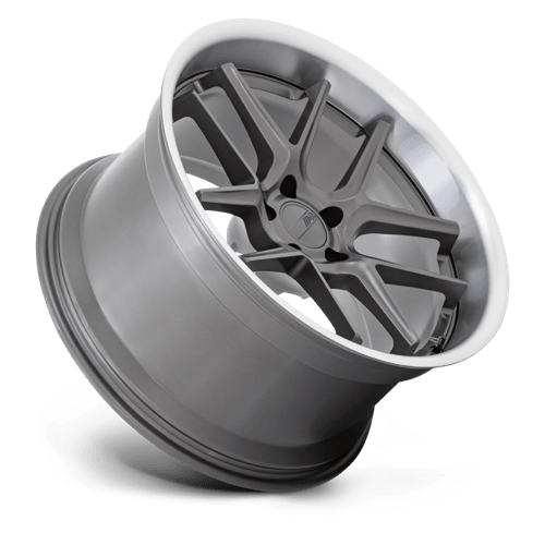 American Racing Ar942 Bishop 20X11 5X115 +22MM Matte Gunmetal W/ Machined Lip