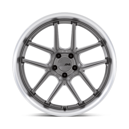 American Racing Ar942 Bishop 20X9.5 5X115 +15MM Matte Gunmetal W/ Machined Lip