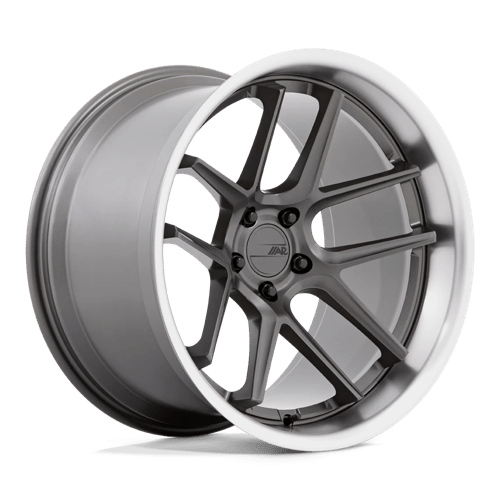 American Racing Ar942 Bishop 20X12 5X115 +6MM Matte Gunmetal W/ Machined Lip